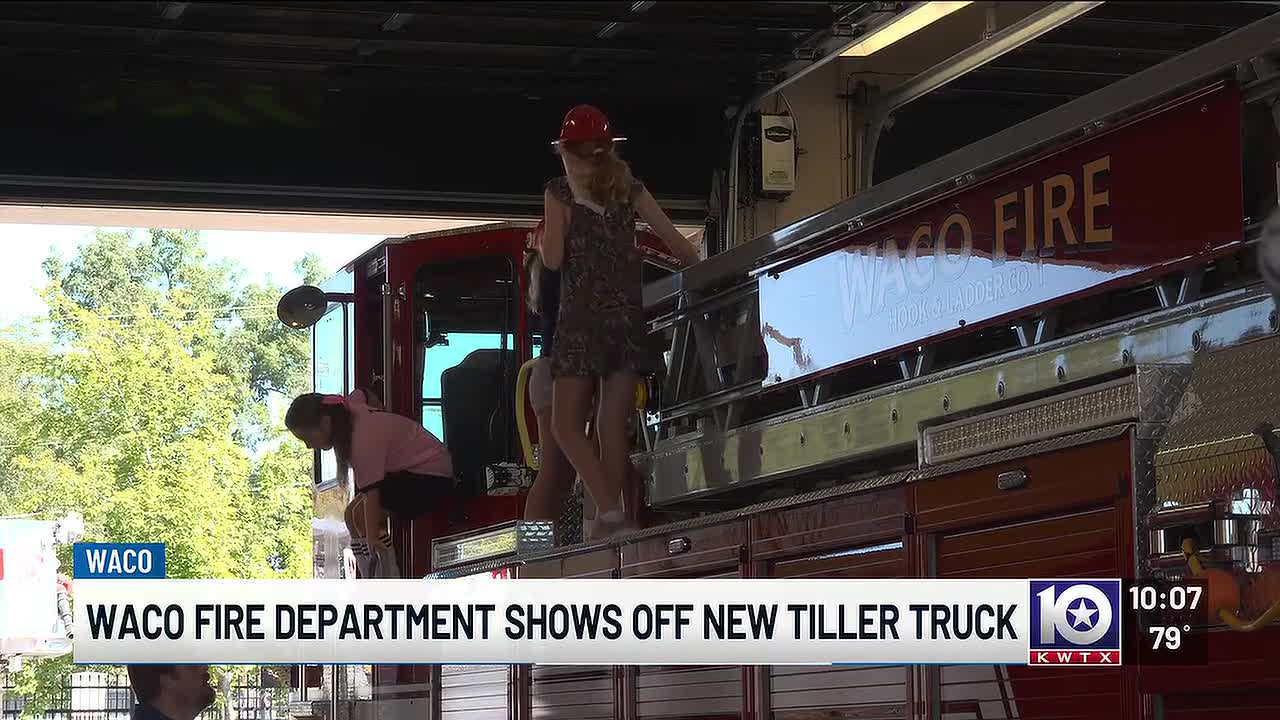 Waco Fire Department Names New Ladder Truck After Retired Lieutenant