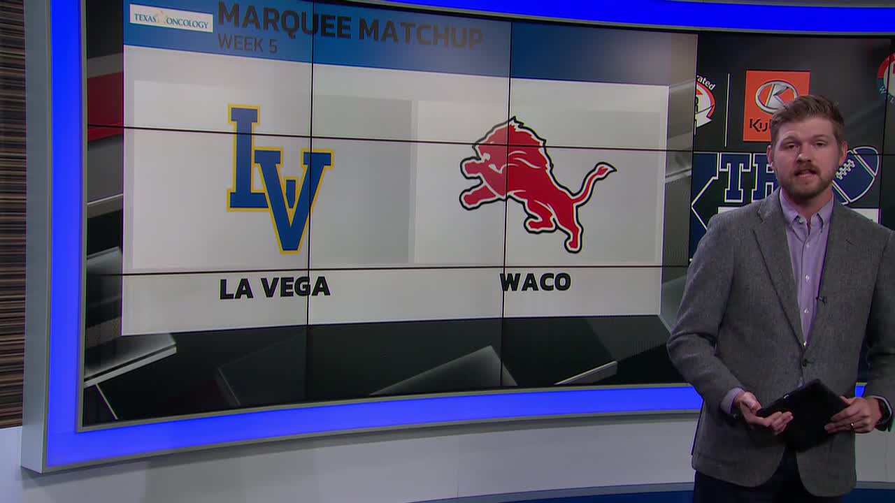 KWTX Sports Director Reviews Central Texas High School Football Week 6