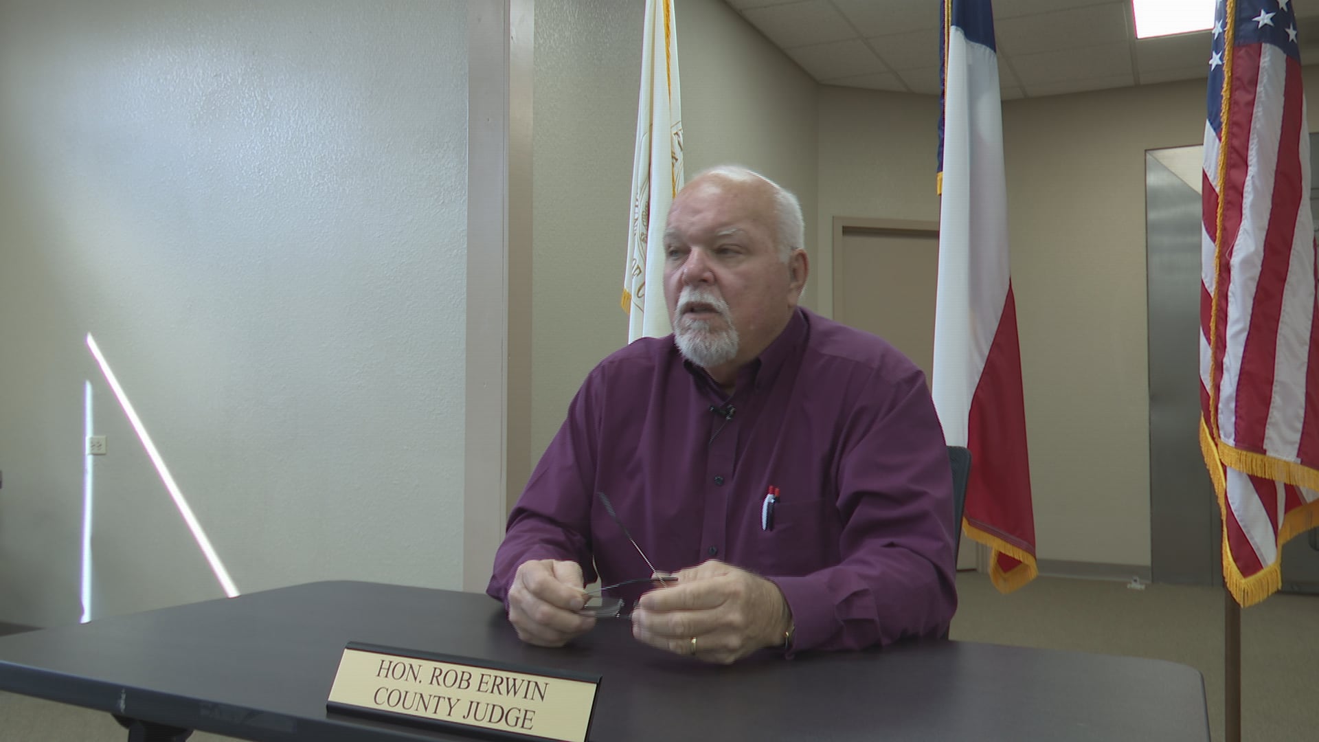 Rob Erwin Takes Office as Coryell County Judge More Than Three Months Early