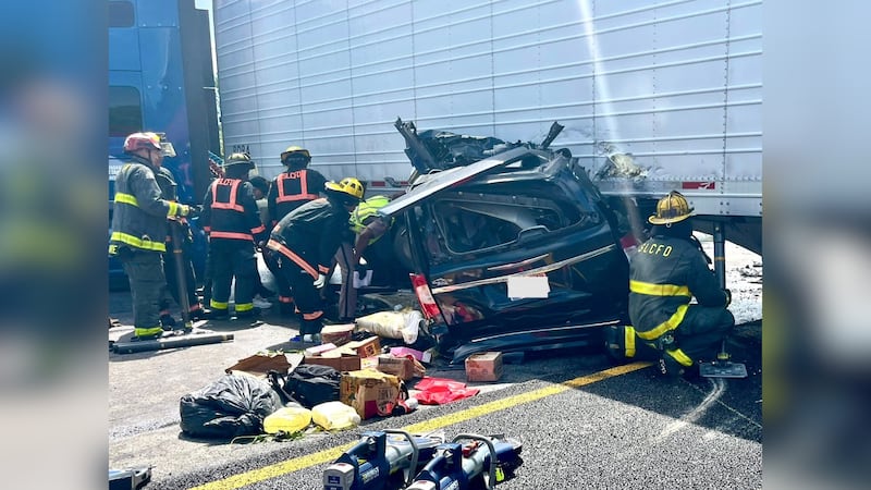 Three people were killed after a semi-truck attempted to make a U-turn on the Florida Turnpike.