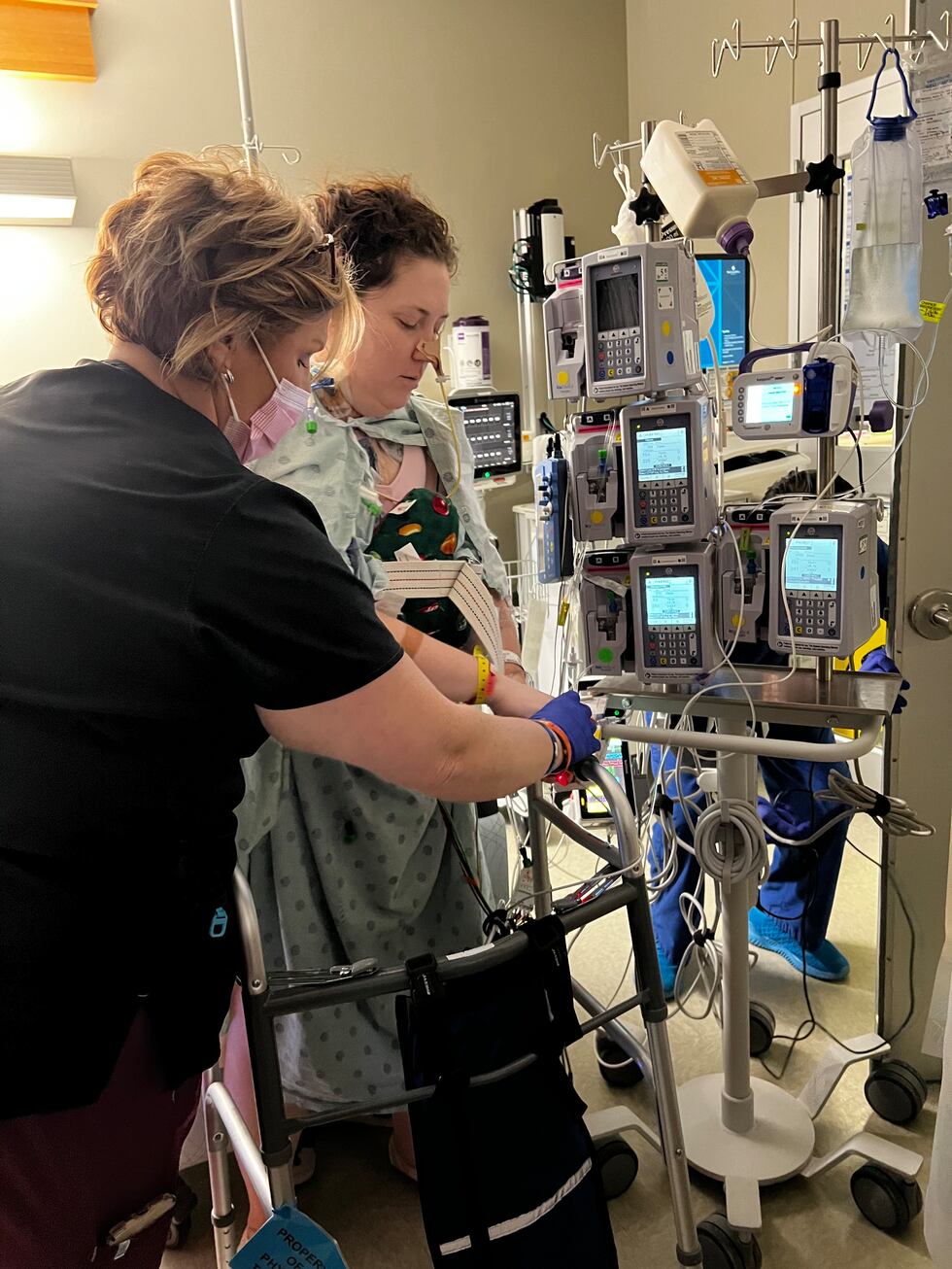 Katie Russell could be going back home after more than two months in the ICU.