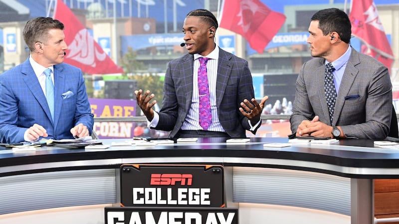 RGIII makes an appearance on ESPN's College Gameday during the 2021 football season