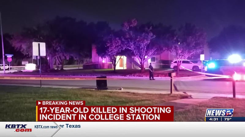 College Station police investigating shooting that left 17-year-old