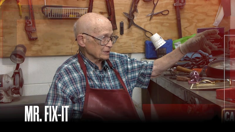 86-year-old handyman uses decades of experience to reduce waste for Habitat for Humanity