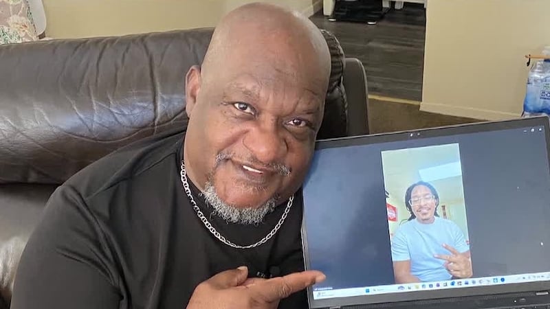 It’s a family reunion just in time for the holidays and it is a moment father and son say they...