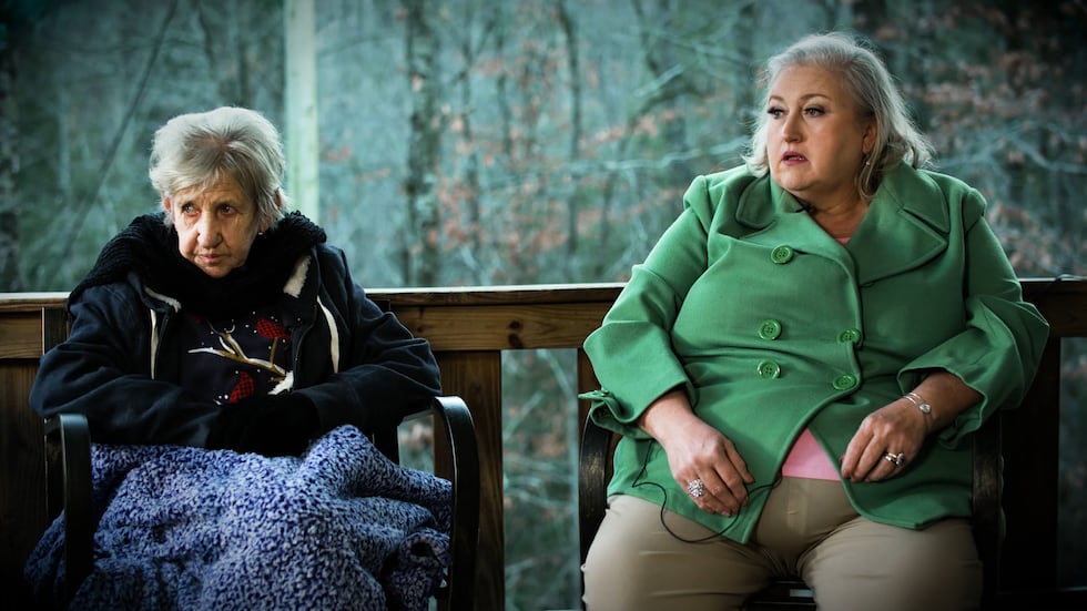 When Lottie Crouch (left) had a stroke in August 2019, her daughter, Debbie Cook (right), knew...