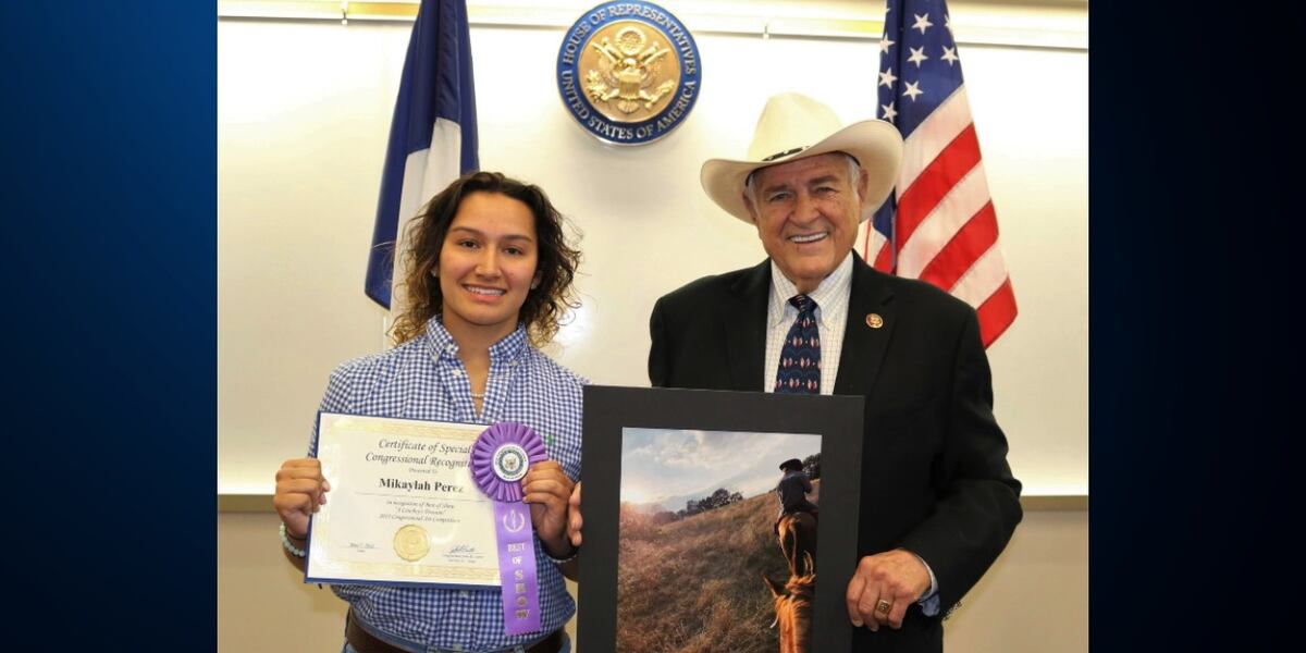 Hashini Raja Central Texas student’s artwork is now on display at U.S. Capitol