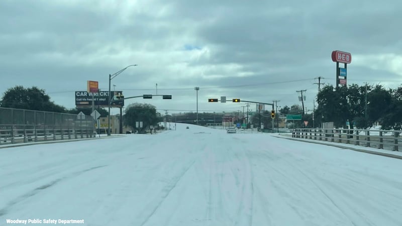 Texas DPS urges drivers to stay home as icy roads create dangerous ...