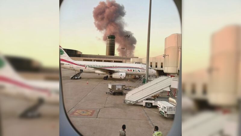 A Texas man is back home after fleeing Lebanon during intensified strikes near Beirut, saying...