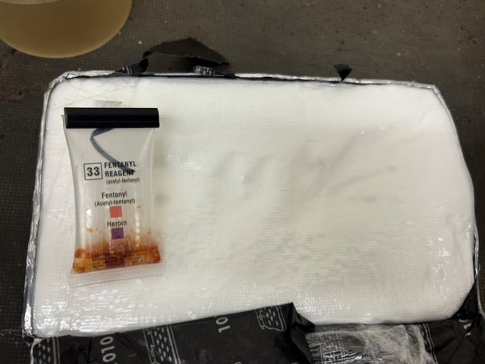 DPS said the fentanyl inside the vehicle belonged to a drug cartel.