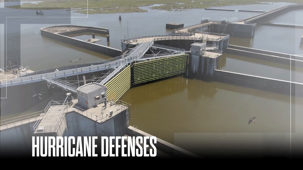 The U.S. Army Corps of Engineers spent $15 billion on improved levees and flood walls...