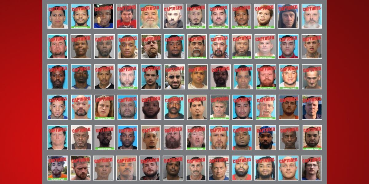 Wanted Program Texas 10 Most Wanted Program shatters previous record for fugitive ...