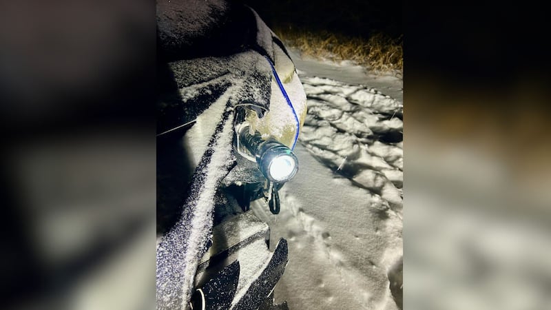 Deputies in Wisconsin said they stopped a driver who was using a flashlight as a headlight.
