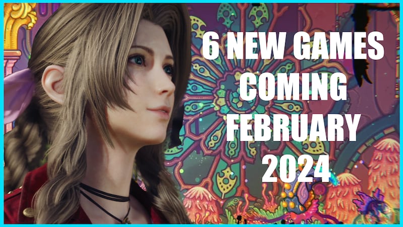 Aerith looks longingly at the upcoming month worth of video games