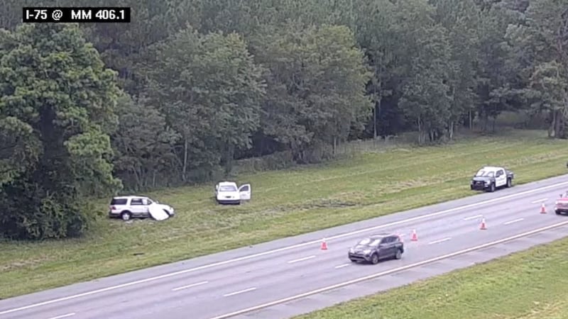 Troopers said the SUV was heading south on I-75 when one of its rear tires blew out. The...