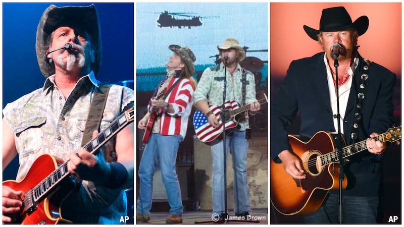 Ted Nugent and Toby Keith