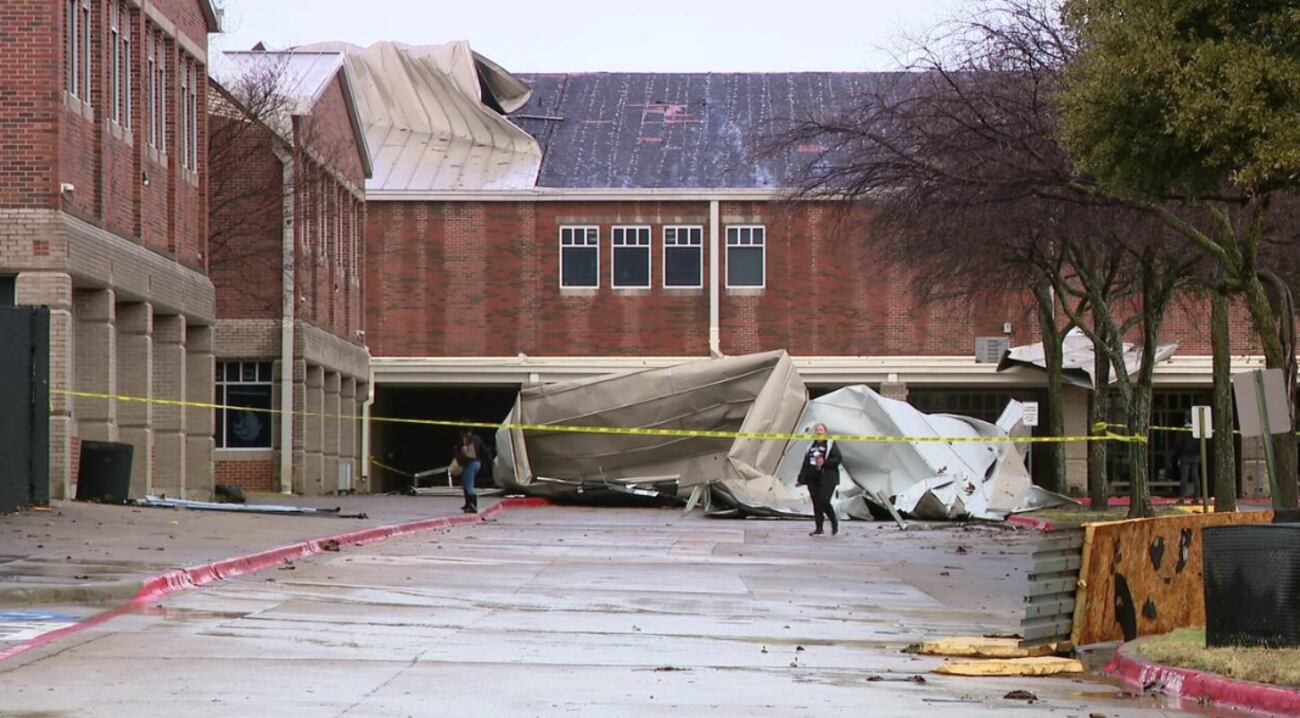 Severe storms leave behind damage across the DallasFort Worth region