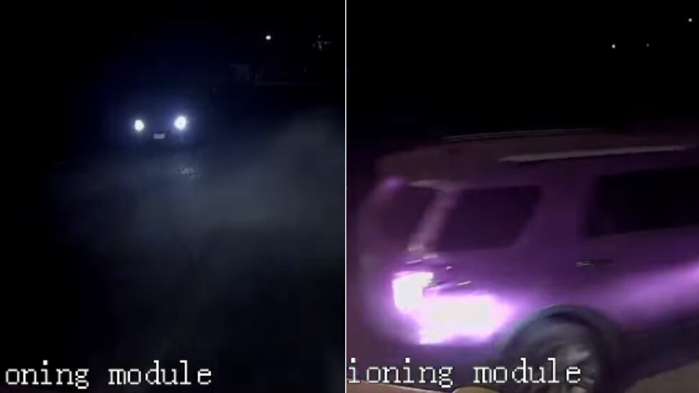 The Lacy Lakeview Police Department says they are searching for a driver who passed by a...