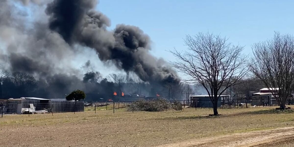 Rod Cameron Explosion Clean up continues after fiery explosion outside Cameron