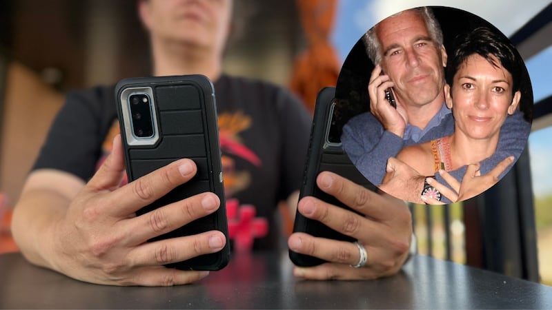 Noella Turnage, who asked we not show her face, keeps copies of Ghislaine Maxwell's emails to...