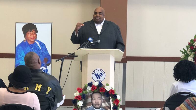 Former Waco ISD Superintendent Marcus Nelson received a standing ovation Friday after he...