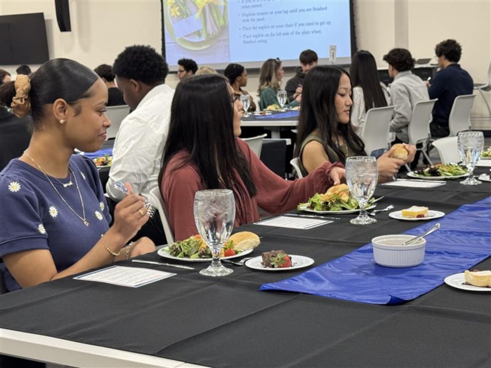 Midway High School Career Prep Program Hosts First Business Etiquette Luncheon