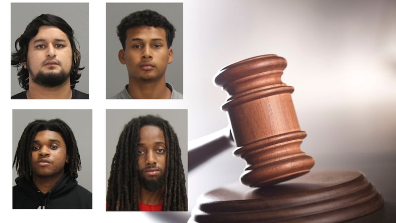 From top left to right: Sergio Garzo and Roberto Almendarez. From bottom left to right:...