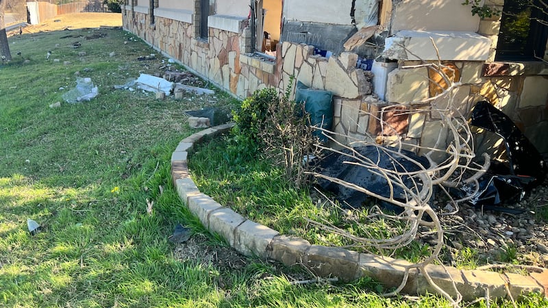 Killeen homeowner taken aback after drunk driver rams into home on New Year's