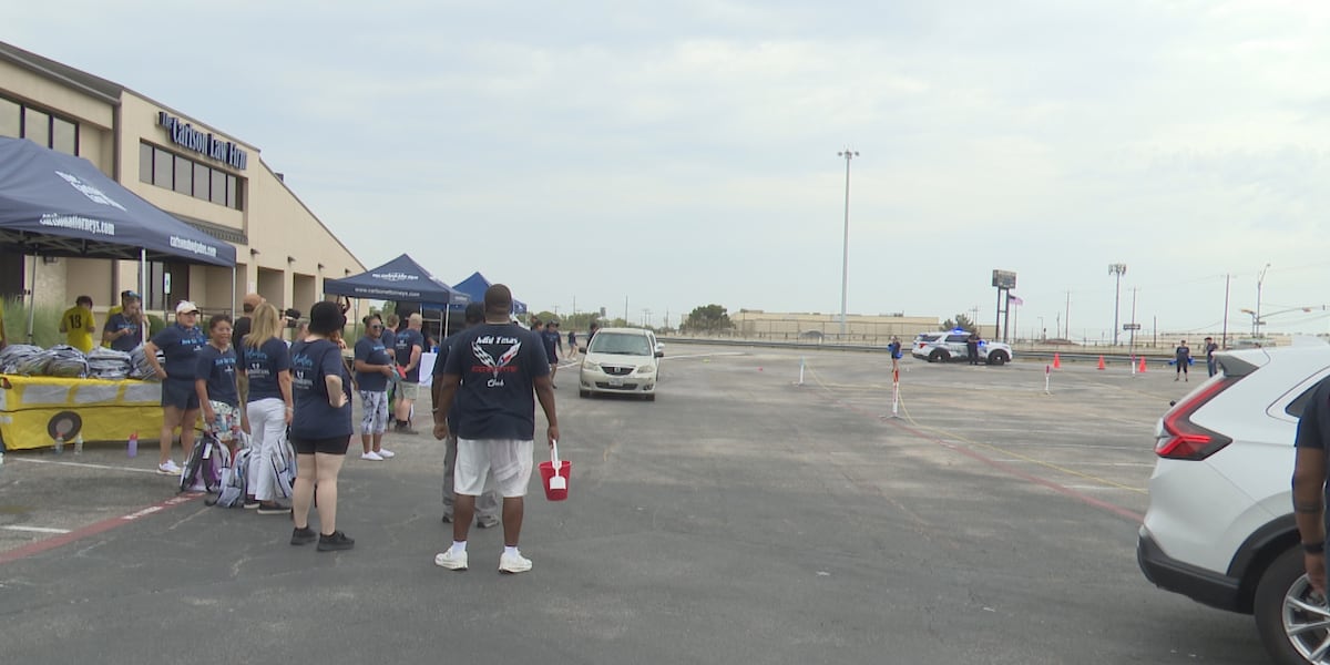 Industry Update: Carlson Law Firm hands out 700 backpacks to Killeen-area kids at third annual drive-thru giveaway