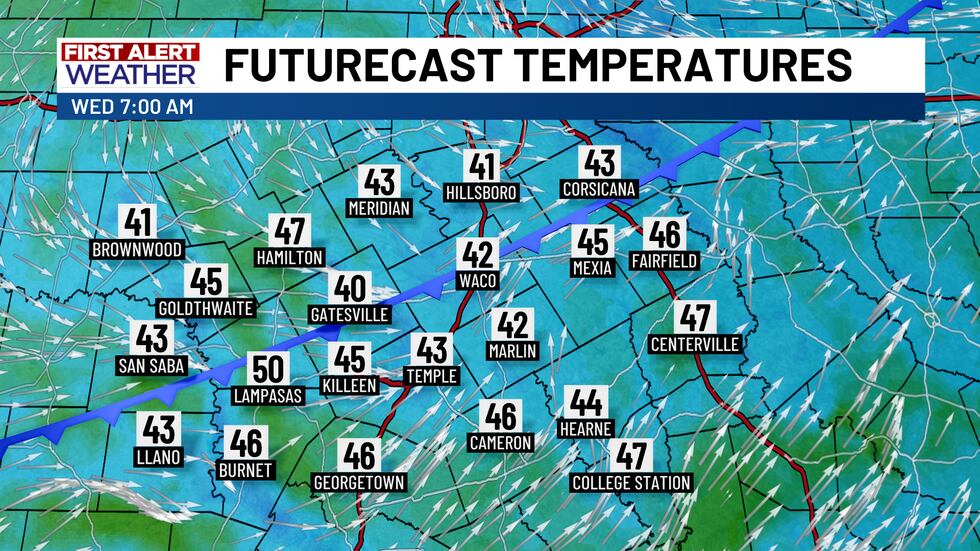 First Alert Futurecast Wednesday Morning