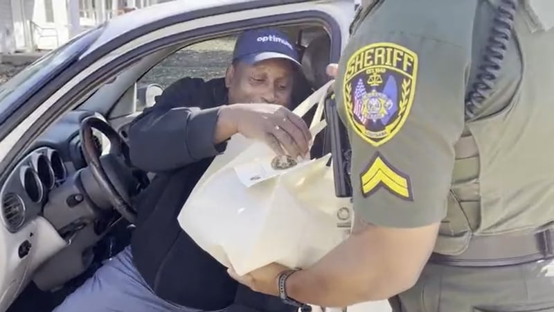Drivers in Calcasieu Parish received a surprise during traffic stops.