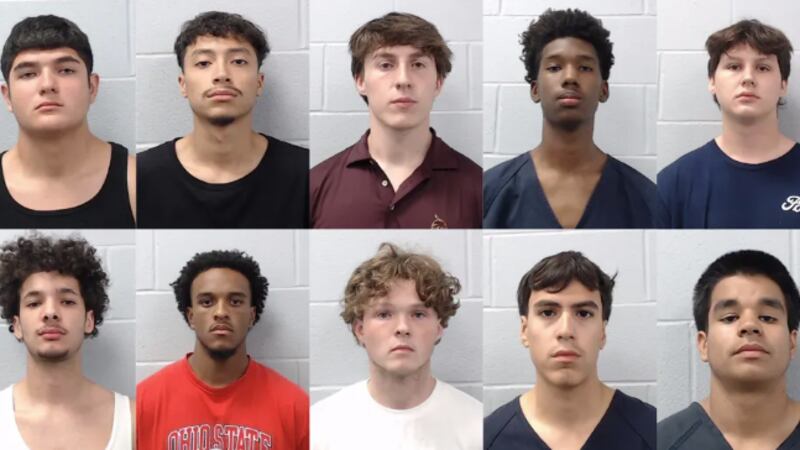 Jaevin Texas State students accused of stealing Halloween decorations