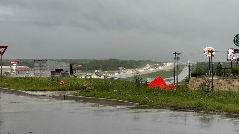 Temple I-35 North and Southbound lanes