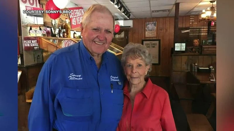 FILE - Lucille and Sonny Tillman