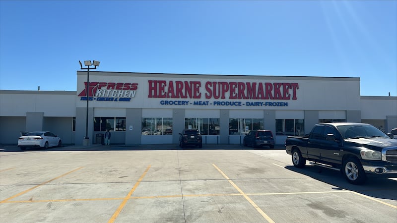 A shooting investigation is underway in Hearne, happening at a local grocery store.