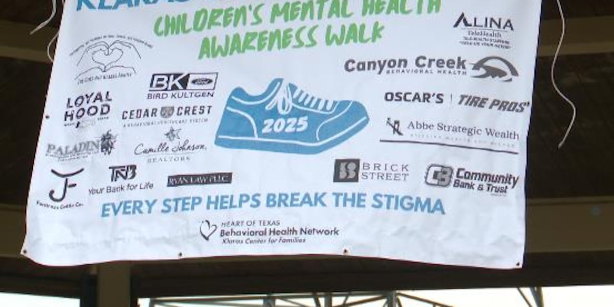 Waco Steps Up: Klara's Center Hosts Heartfelt Children's Mental Health Awareness Walk