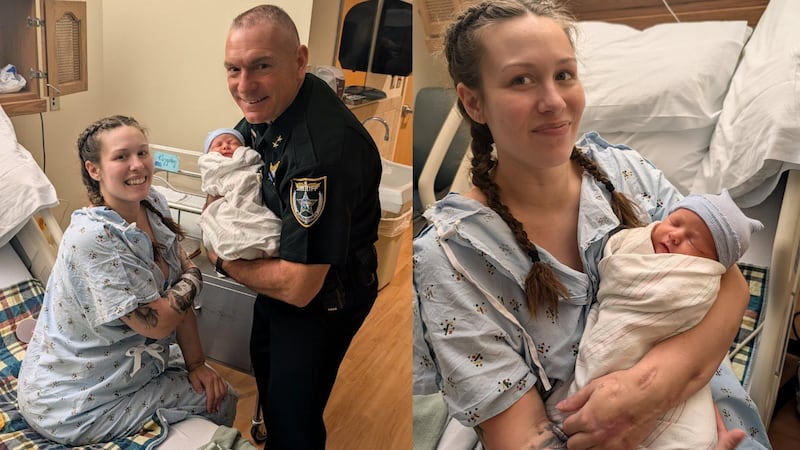 Sheriff Perry Hall Inmate Detention Facility inmate, Taylor, welcomes baby son, Kingston Ryder.