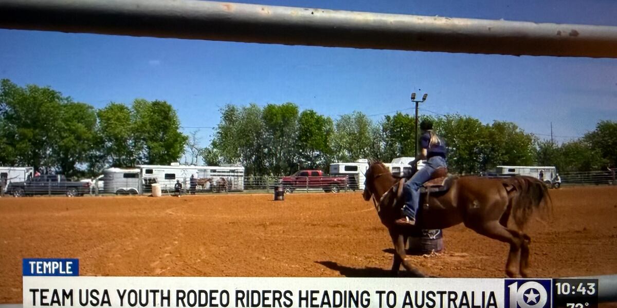 Dallas Rodeos Team Central Texas youth rodeo riders raise money to represent Team USA in ...