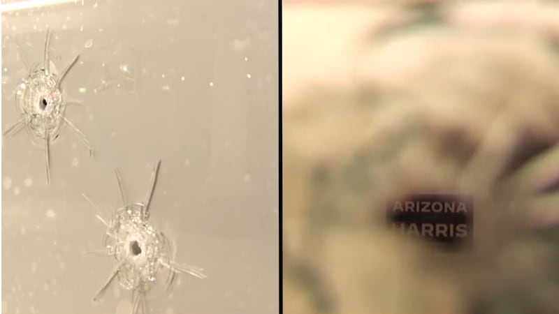 Police in Arizona say shots were fired at a Democratic Party campaign office in Tempe twice in...