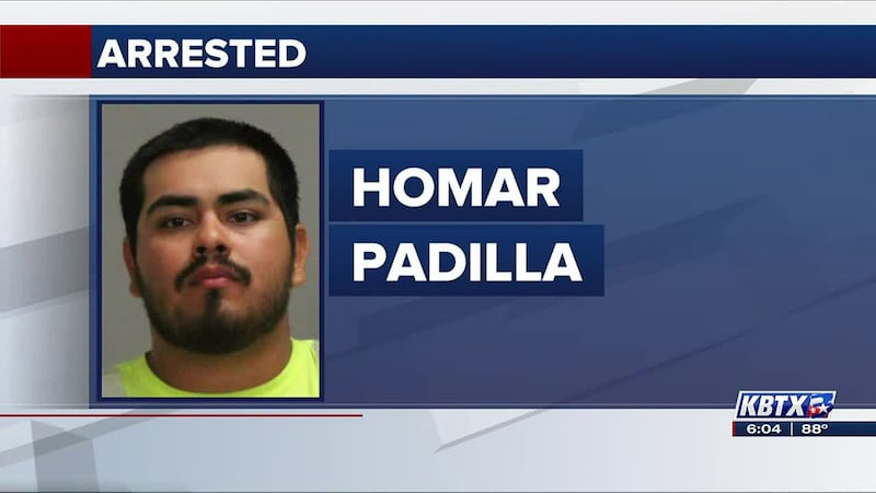 A Bryan man is in jail after police said he used his phone to take a video of an underage teen...