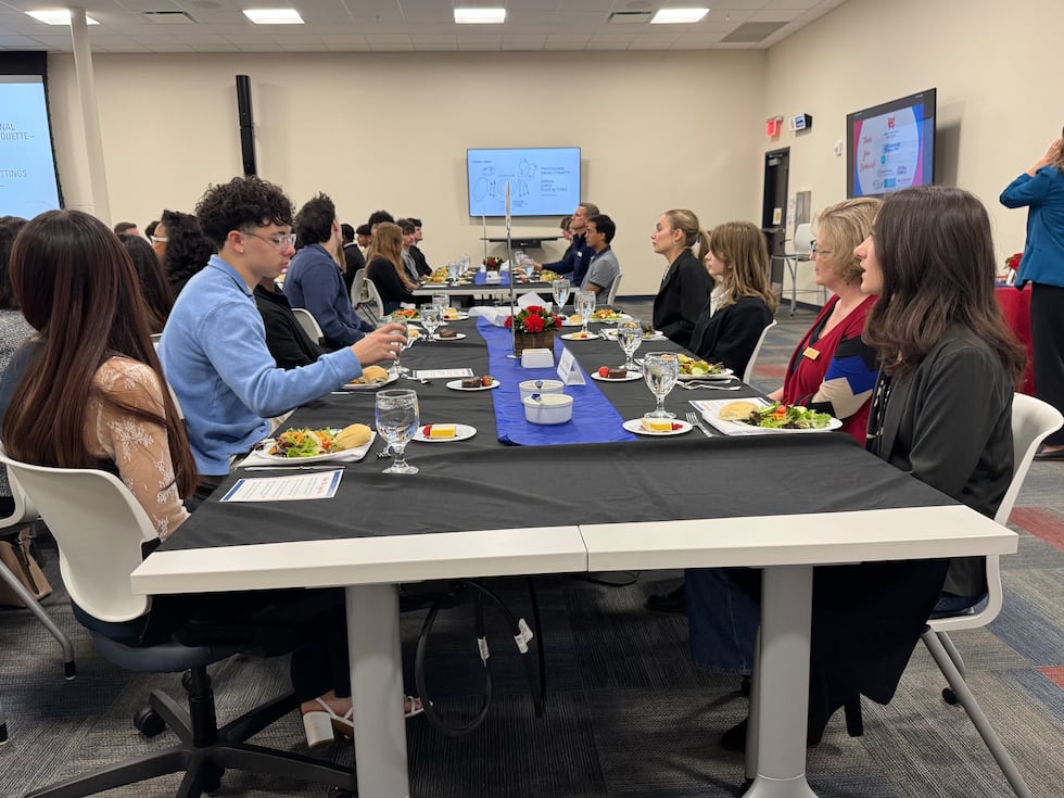 Midway High School Career Prep Program Hosts First Business Etiquette Luncheon