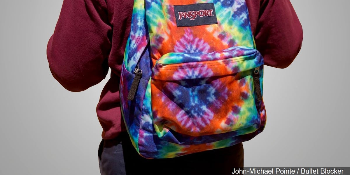 Heavy burden: Overloaded backpacks can cause spinal issues