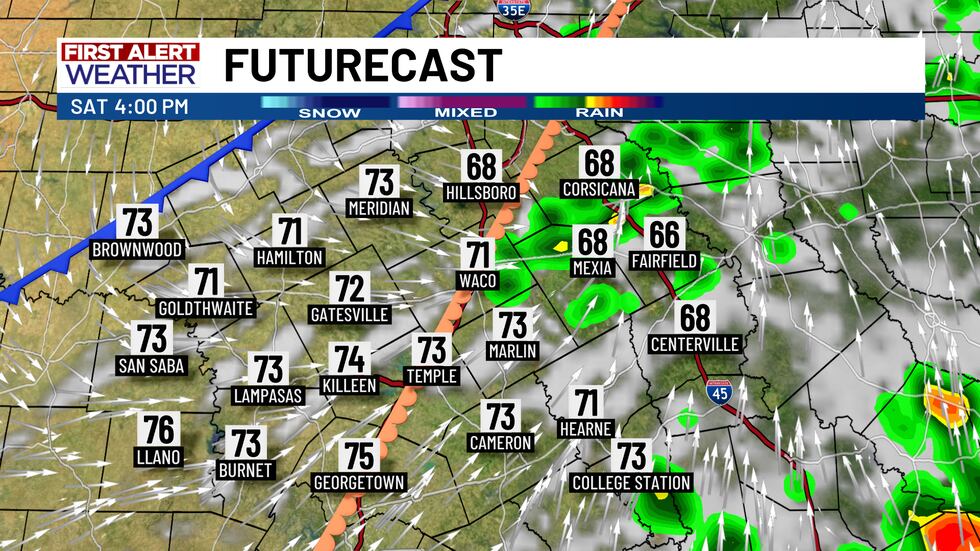 Light showers are expected from Friday afternoon through daybreak Saturday. We'll likely see a...
