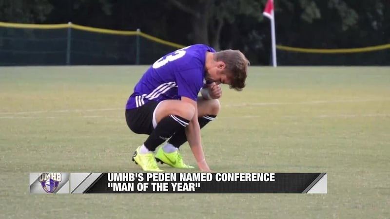 UMHB's Price Peden has been named the ASC Man of the Year