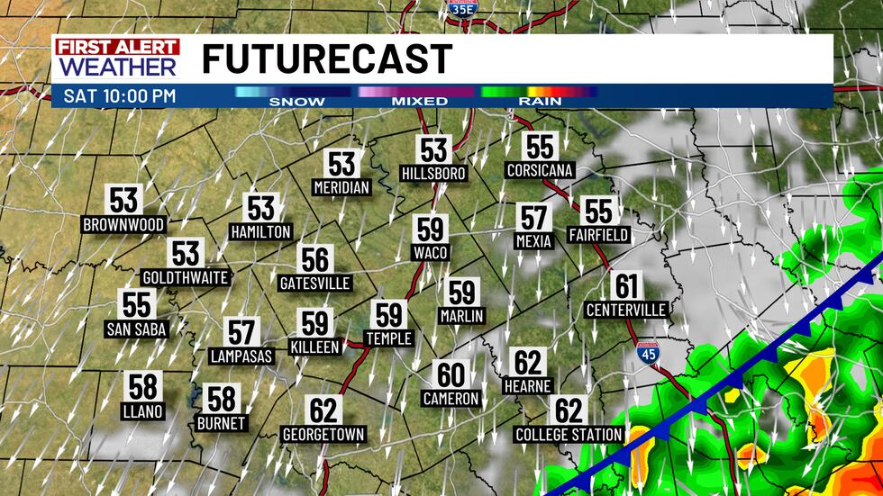 Light showers are expected from Friday afternoon through daybreak Saturday. We'll likely see a...