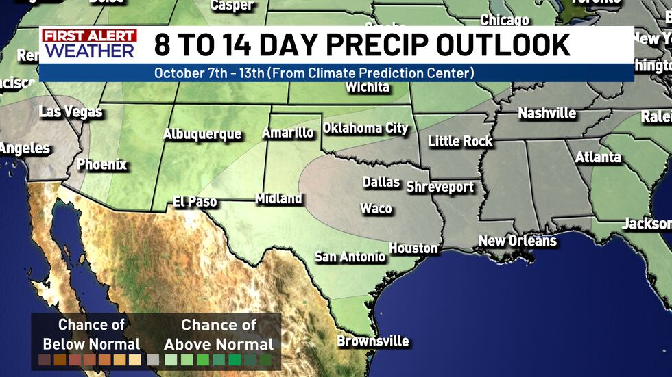 8 to 14 Day Precipitation Outlook