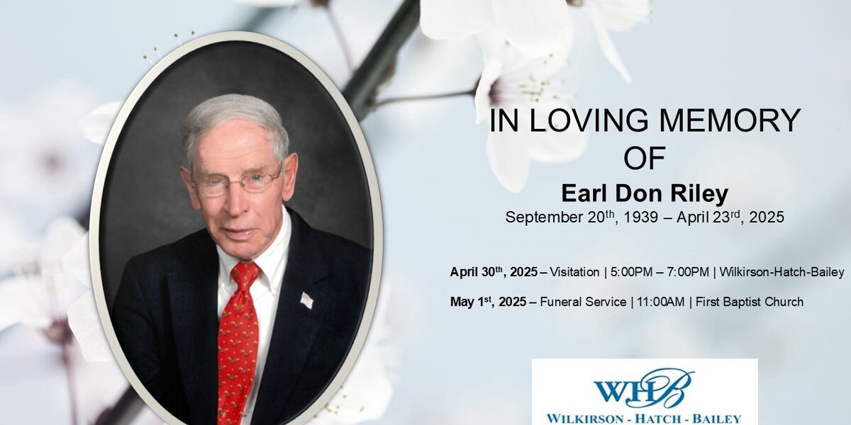 Earl F Riley Earl Don Riley