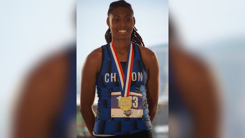 Chilton runner, Zanovia Coleman, wins gold at state track meet after silver finish last year