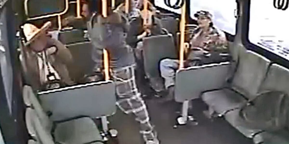 Video shows man attacking rider on local city bus