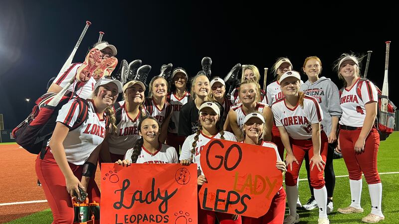 Lorena softball beats Mildred to advance to the 3A regional semis